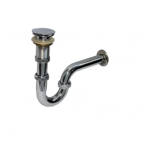Timion Ennalbur Krom Lavabo Sifonu Stoplu Pop-Up 32 mm