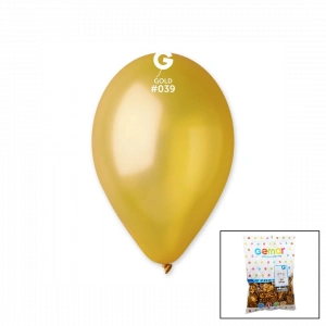 Timion GM-110-39 METALİK - ALTIN BALON 11'' - 28CM - 100 PARÇA (5148)