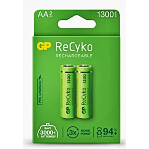 Timion GP RECYKO 1300mAh AA ŞARJLI KALEM PİL 132C133  2Lİ KART (5148)