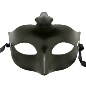 Timion Haki Yeşil Renk Masquerade Kostüm Partisi Venedik Balo Maskesi (5148)