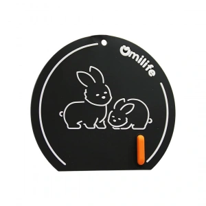 Timion HAYVAN ÇİZİMLİ  GİDER KOKU ÖNLEYİCİ SİLİKON MAT (5148)