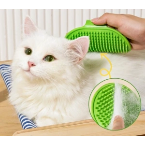 Timion Hayvan Tüy Toplama Yıkama ve Köşe Kaşınma Silikon Fırçası (5148)