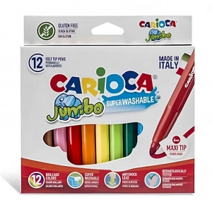 Timion Jumbo Süper Yıkanabilir Keçeli Boya Kalemi 12’li