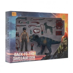 Timion KADIN FİGÜRLÜ DİNOZOR SET-MEGA