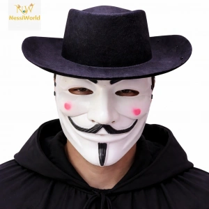 Timion Maske ve Şapka Seti – Anonim Stil Parti Maskesi