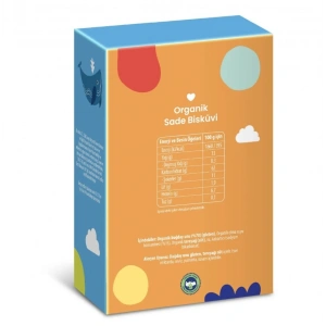 Timion Organik Sade Bisküvi 50gr