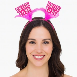 Timion Pembe Renkli Bride to Be Parti Tacı – Bekarlığa Veda Gecesi İçin (5148)