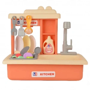 Timion Pilli İnteraktif Lavabo Seti Somon