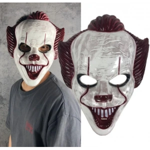 Timion Plastik Joker Maskesi Killer Palyaço Maskesi (5148)