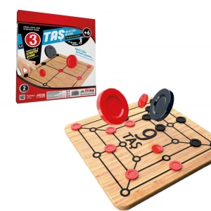 Timion Ahşap Dokuztaş / Üçtaş Kutu Oyunu