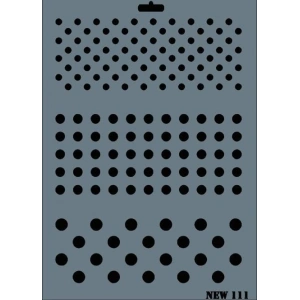 Timion Rich New Seri N111 Stencil 35X25 Cm