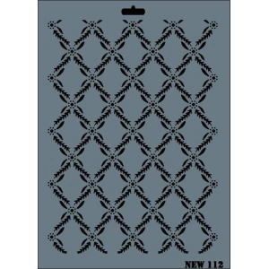 Timion Rich New Seri N112 Stencil 35X25 Cm
