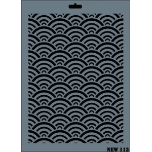 Timion Rich New Seri N113 Stencil 35X25 Cm