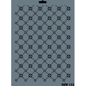 Timion Rich New Seri N115 Stencil 35X25 Cm