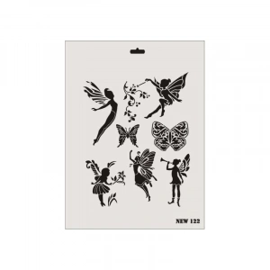 Timion Rich New Seri N122 Stencil 35X25 Cm