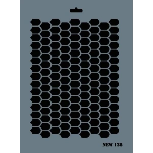 Timion Rich New Seri N125 Stencil 35X25 Cm