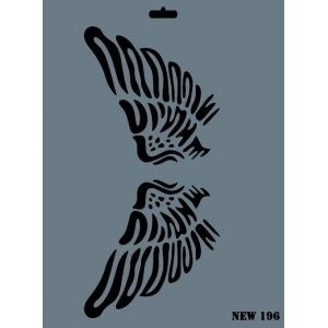 Timion Rich New Seri N196 Stencil 35X25 Cm