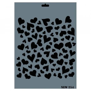 Timion Rich New Seri N254 Stencil 35X25 Cm