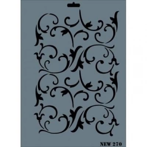 Timion Rich New Seri N270 Stencil 35X25 Cm