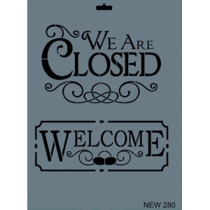 Timion Rich New Seri N280 Stencil 35X25 Cm