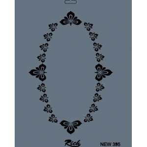 Timion Rich New Seri N395 Stencil 35X25 Cm