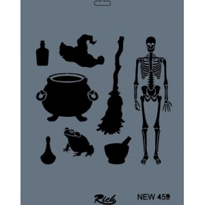 Timion Rich New Seri N459 Stencil 35X25 Cm