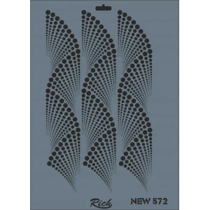 Timion Rich New Seri N572 Stencil 35X25 Cm