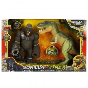 Timion S01071144 OYUN SET PRİMAL CLASH GORİLLA/TREX 2Lİ