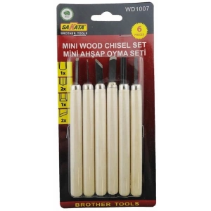 Timion Sakata Wd 1007 Ahşap Oyma Seti 6 Parça