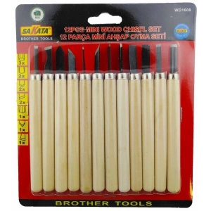 Timion Sakata Wd 1008 Ahşap Oyma Seti 12 Parça