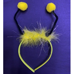 Timion Sarı Ponponlu Gösteriler İçin Plastik Arı Maya Tacı (5148)