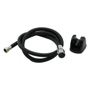 Timion SİYAH PLASTİK PERLATÖRLÜ TAHARATMATİK HORTUM  120CM (5148)