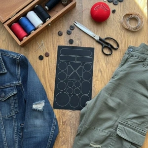 Timion Siyah Yapışkanlı Yama Bantları – Delik Kapatma, Yırtık ve Aşınma İçin Güçlü Tamir Bandı (5148)