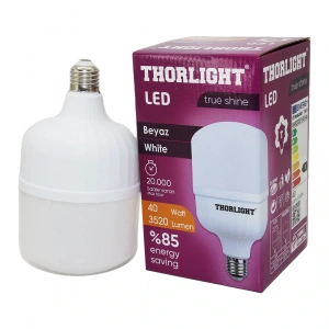 Timion THORLIGHT 40W E27 TORCH T-SHAPE BEYAZ LED AMPUL T-40B (5148)