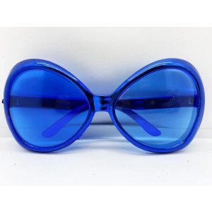 Timion Yeşilçam Temalı Parti Gözlüğü Mavi Renk 7x16 cm (5148)