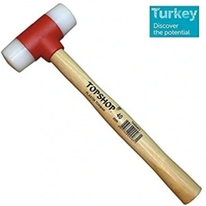 Timion Topshop 09465 Ağaç Saplı Plastik Tokmak 50 Mm