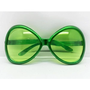 Yeşilçam Temalı Parti Gözlüğü Yeşil Renk 7x16 cm (5148)