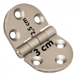 Timion Yüksel Oval Alüminyum Kasa Menteşesi 3 Cm