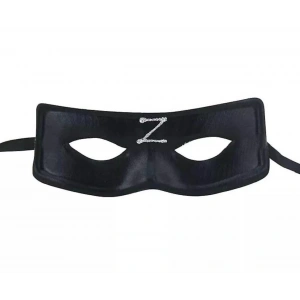 Zorro Maskesi Arkadan Lastikli Z Baskılı (5148)