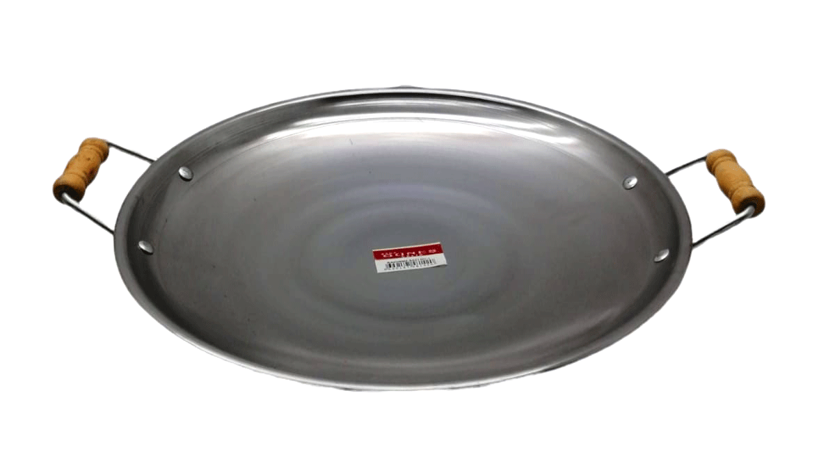 No-4 Çelik Kulplu Kavurma Sacı (5148)