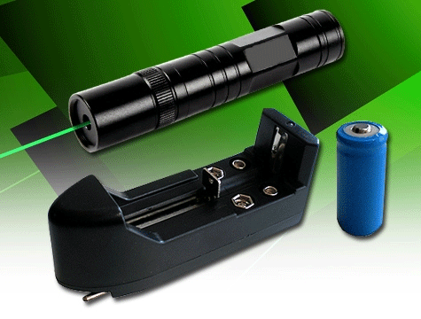 Yeşil Şarjlı Lazer Pointer 1000mw (yakıcı) (5148)