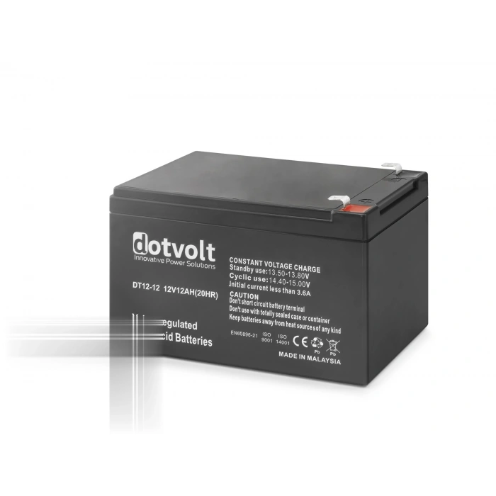 12V - 12Ah Kuru Tip Akü DT12-12