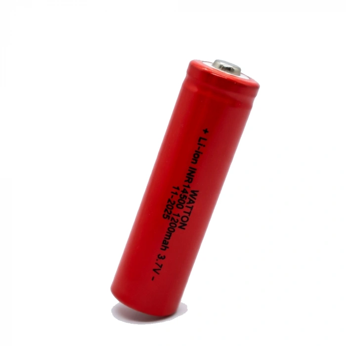 Şarj Edilebilir Pil (14500 1200mAh 3.7V Li-ion WT-14500)