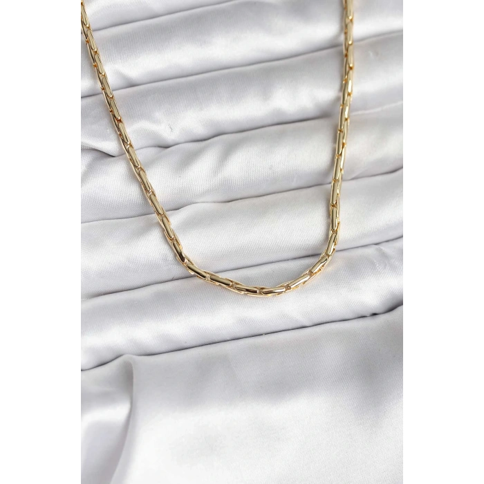 14K Gold Renk Kaplama Model CM Kadın Kolye