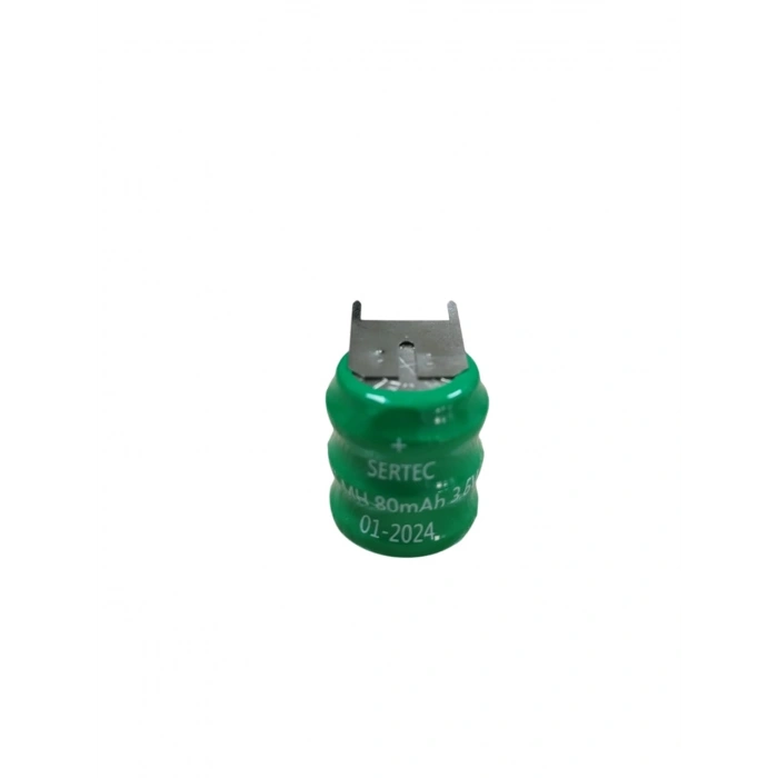 Buton Pil 3.6V 3S1P 80 Mah 3 Pin NI-MH