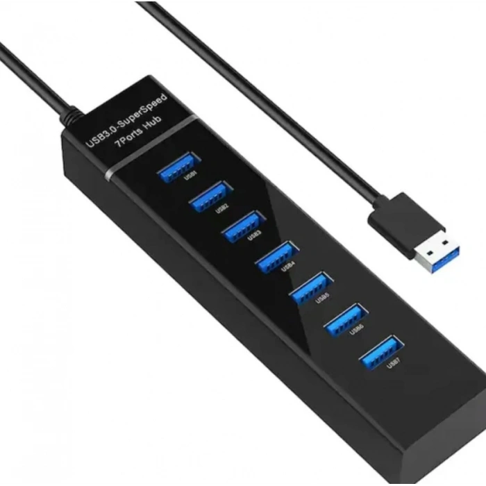 USB Çoklayıcı Hub 7 Port (1M - ZR249)