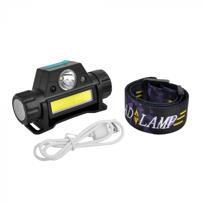 LED Kafa Lambası (8 Saat, Şarjlı, Sensörlü, Mıknatıslı (WT-055))