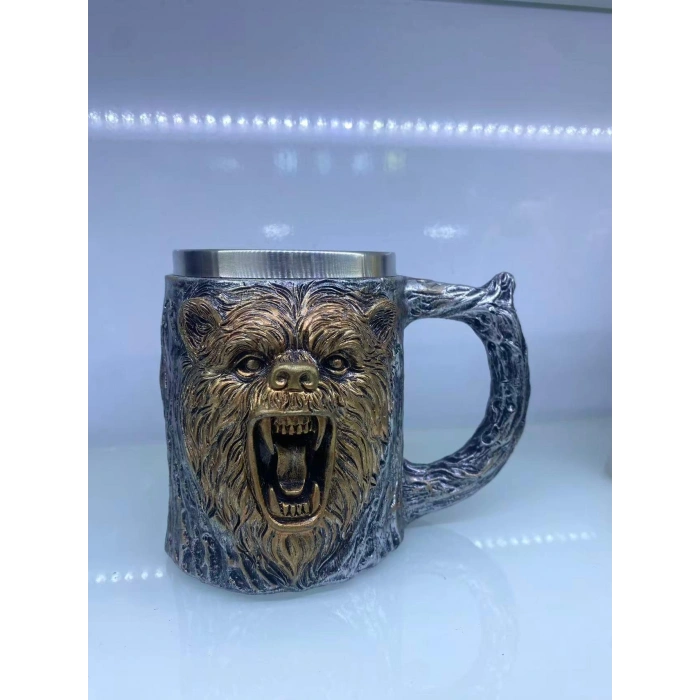 Çelik Kupa Bardak (Ayı -Kod 230027)
