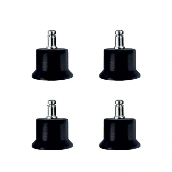 Bekleme Bingo Ayak Geçmeli Pimli - 50MM - Siyah 11MM HKS282 - 4 Adet