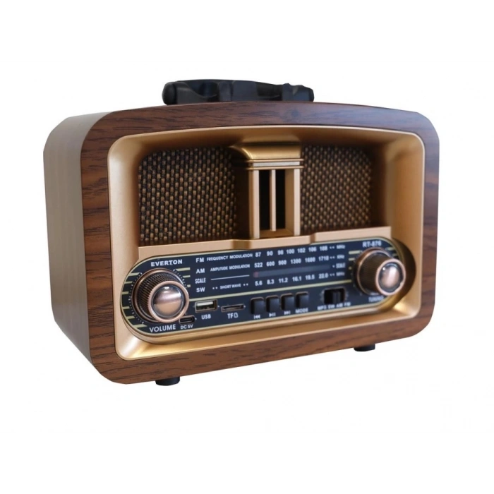 Nostalji Radyo RT-876 (Bluetooth Usb/Sd/Aux/Fm)